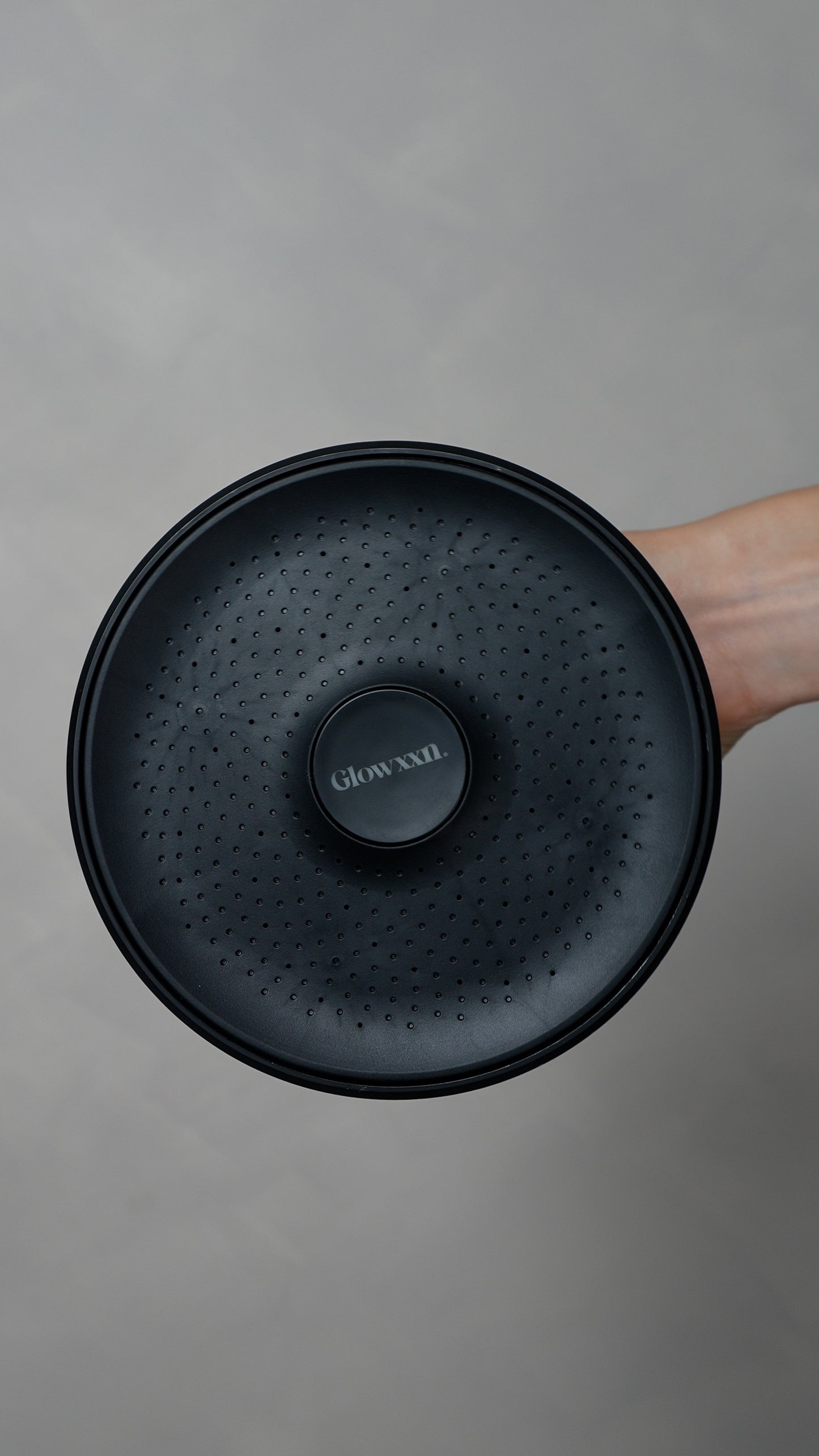 GLOWXXN Black Shower head filter